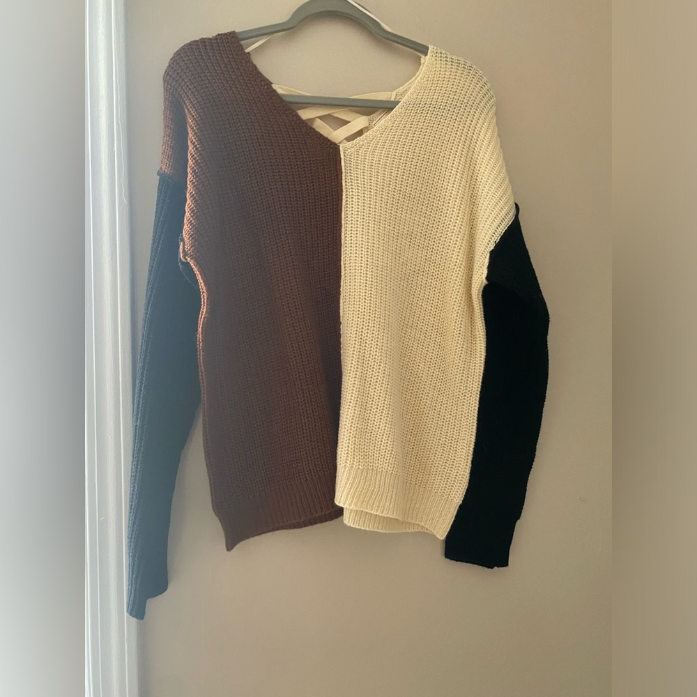 No Comment, Size M, New, Black, Brown, Cream